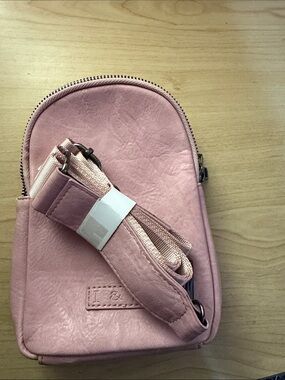 Pink Wristlet Clutch - Sleek Everyday Organizer